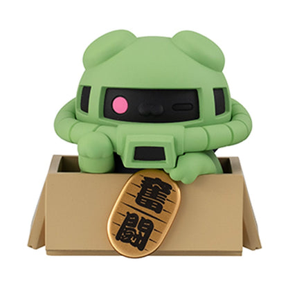 Mobile Suit Gundam Mega Cat Project Trading Figure Cats Luckycat 6 cm Blind Box Assortment (6) (with gift)