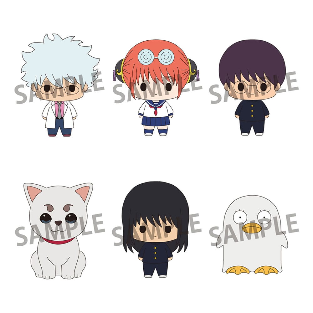 Mr. Ginpachi´s Zany Class Chokorin Mascot Series Trading Figure Blind Box 6-Pack Vol. 1 5 cm
