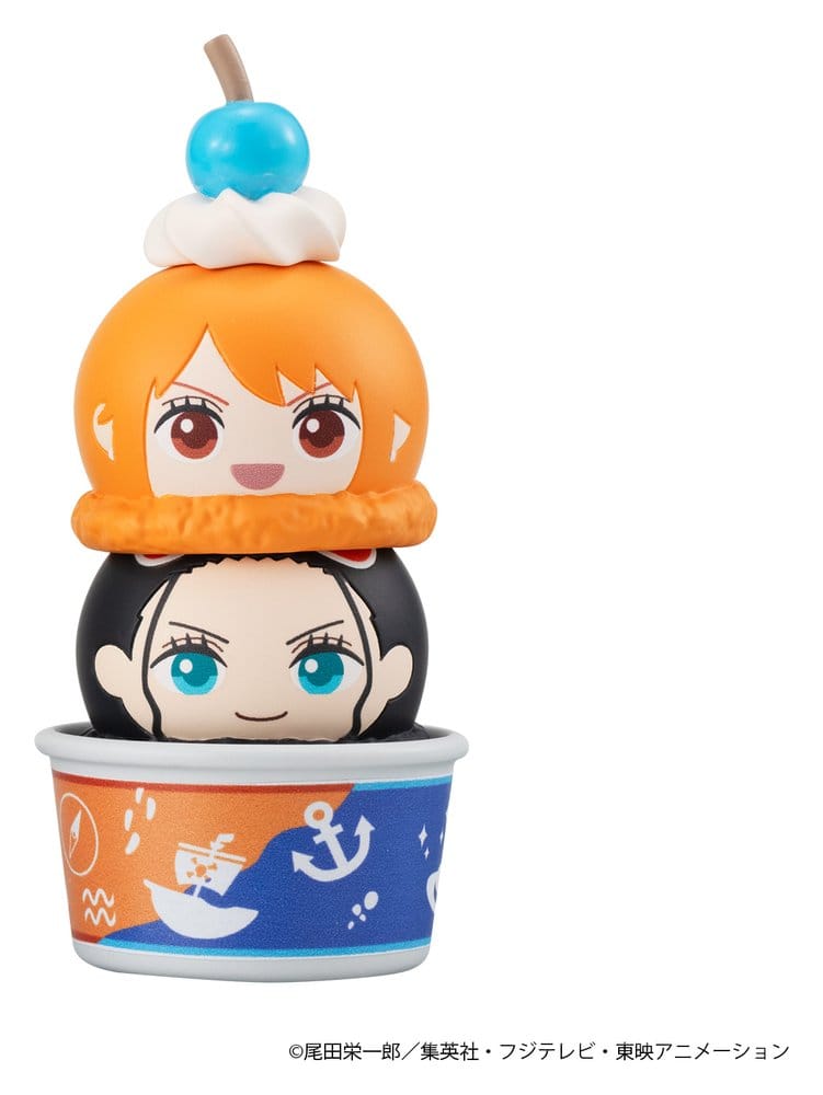 One Piece Tsumichen Stack up & Change Trading Figure 8 cm Assortment (6) Megahouse