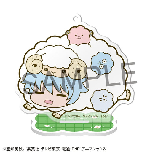 Gintama Acrylic Figure Prince Hata & Animal Paradise Farm of Love & Peace 6 cm Blind Box Display (6)