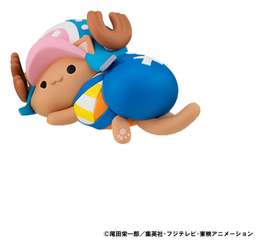 One Piece Mega Cat Project Trading Figure Egghead NyanPieceNyan! Stickie! 3 cm Assortment (8) Megahouse