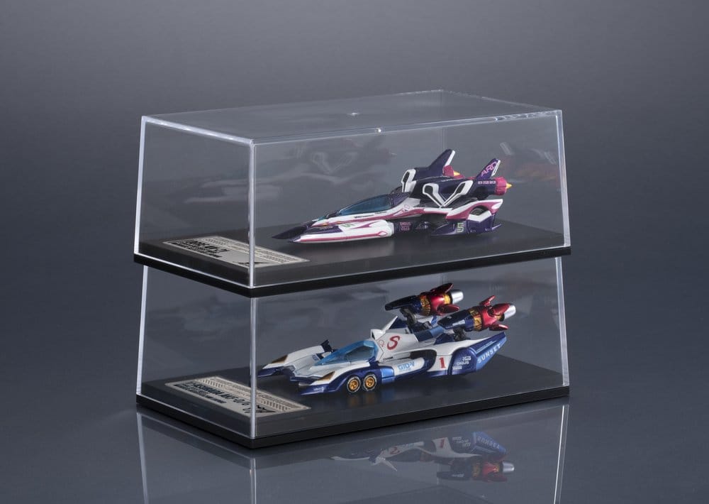 Future GPX Cyber Formula Vehicles 2-Pack vAsurada AKF-0/G spiral boost mode & OGRE AN-21 super Aero boost mode Set Heritage Edition 9 cm Megahouse