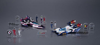 Future GPX Cyber Formula Vehicles 2-Pack vAsurada AKF-0/G spiral boost mode & OGRE AN-21 super Aero boost mode Set Heritage Edition 9 cm Megahouse