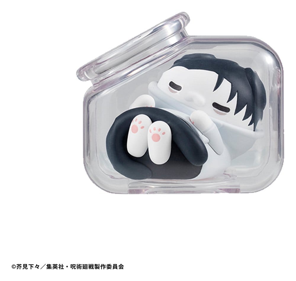 Jujutsu Kaisen Mega Cat Project Trading Figure Good Night Jujutsu Cats 7 cm Assortment (6)
