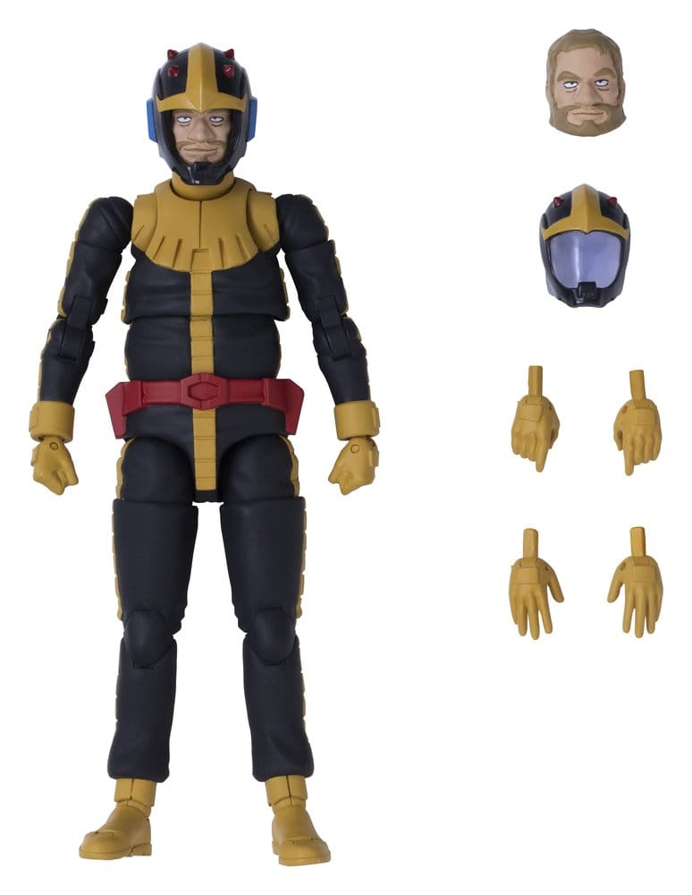 Mobile Suit Gundam G.M.G. Collection 13 Action Figure Principality of Zeon Black Tri-Stars Gaia Normal Suit Ver. 10 cm Megahouse