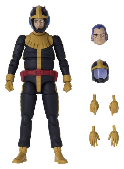 Mobile Suit Gundam G.M.G. Collection 15 Action Figure Principality of Zeon Black Tri-Stars Mash Normal Suit Ver. 10 cm Megahouse