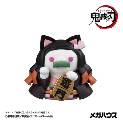 Demon Slayer: Kimetsu no Yaiba Mega Cat Project PVC Figures 8-Pack 6 cm (with gift)