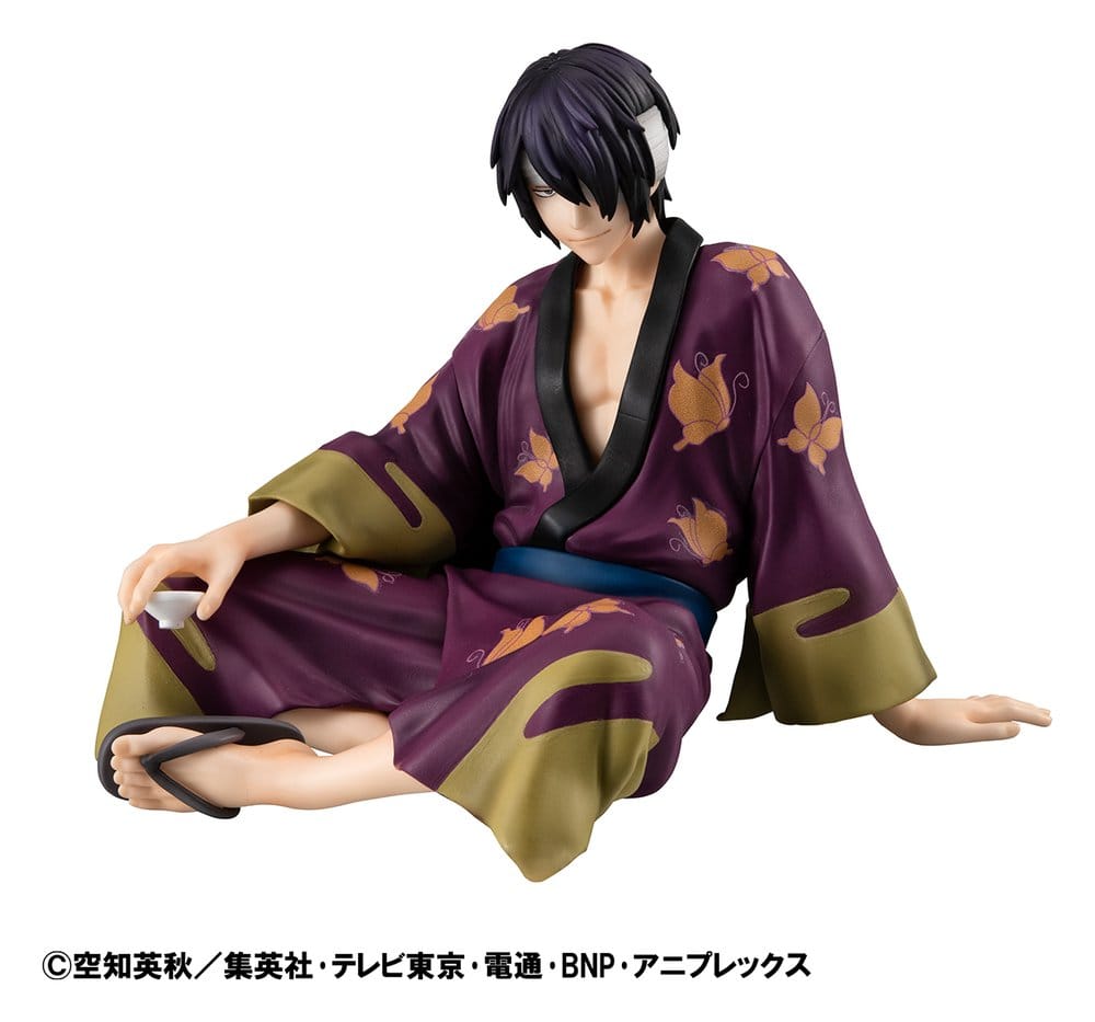 Gintama G.E.M. Series PVC Statue Takasugi San Palm Size 9 cm Megahouse