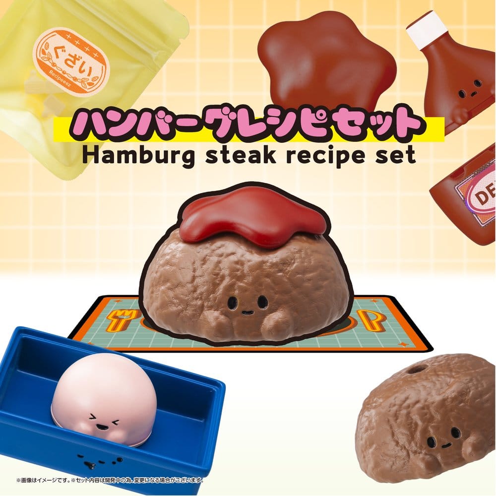 Recipeeez Mini Figure Menu 02 3 cm Assortment (4)