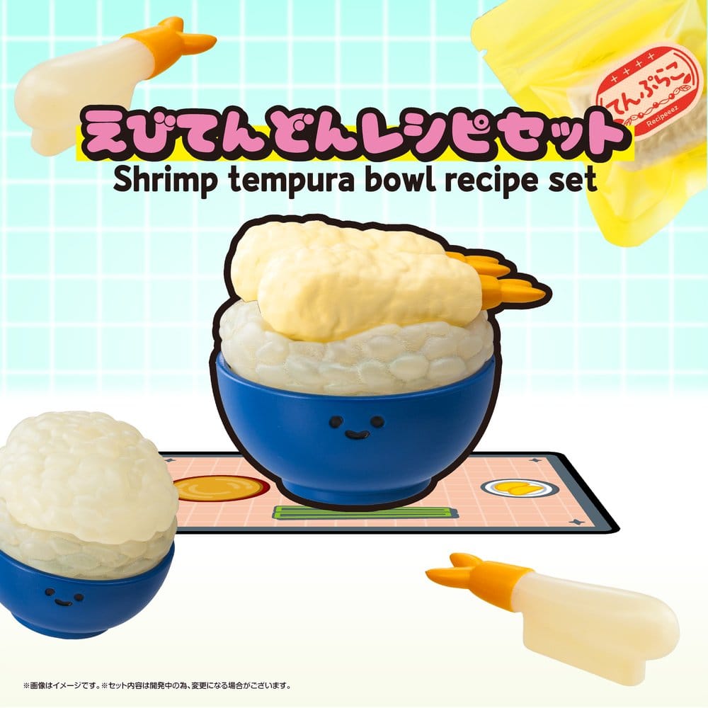 Recipeeez Mini Figure Menu 02 3 cm Assortment (4)