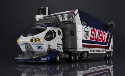 Future GPX Cyber Formula Collection Vehicles 2-Pack Sugolegerd 10V5000 & Super Asurada 01 Circuit Mode Heritage Edition DX 22 cm