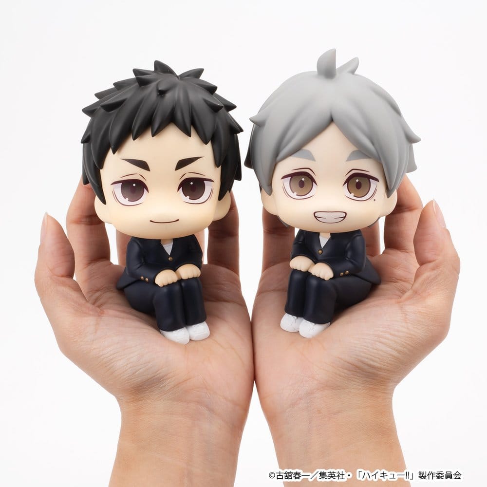 Haikyu!! Look Up PVC Figures 2-Pack Daichi Sawamura & Koushi Sugawara 11 cm (with gift) Megahouse