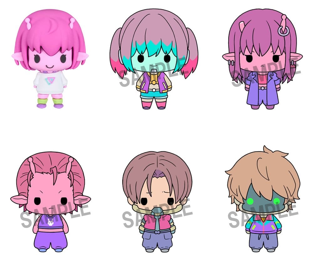 Milky Subway Chokorin Collection Mini Figures The Galactic Limited Express Blind Box Assortment (6) Megahouse