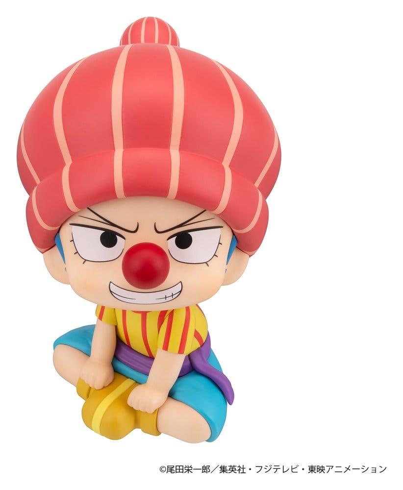 One Piece Look Up PVC Figure Buggy Childhood Ver. 11 cm