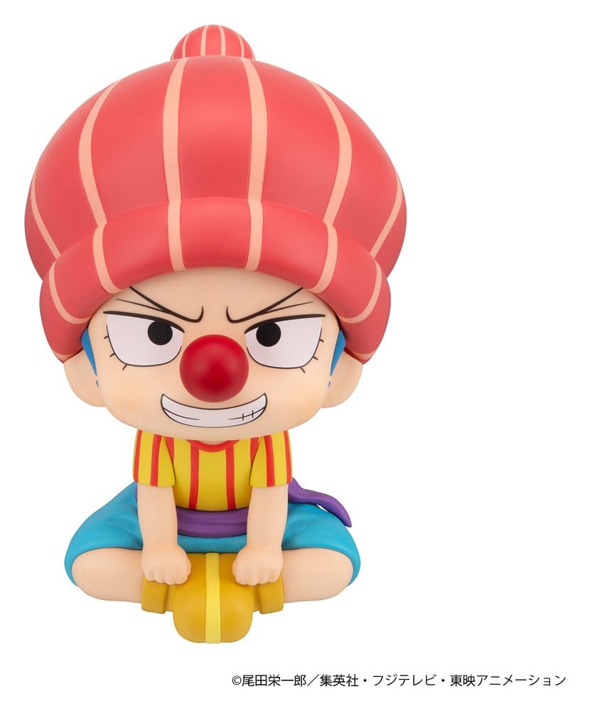 One Piece Look Up PVC Figures 2-Pack Shanks & Buggy Childhood Ver. 11 cm (with gift)