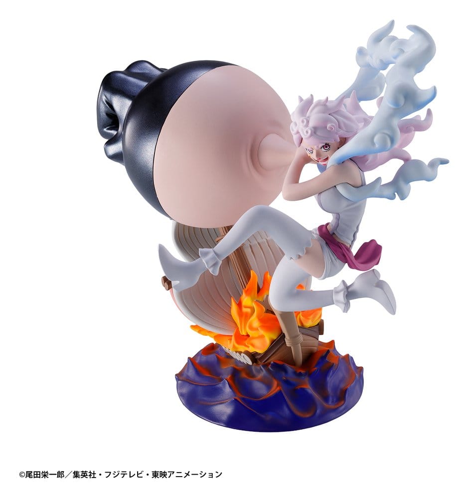 One Piece Petitrama series LOGBOX RE BIRTH Ver. Egghead 02 Mini Figures 8 cm Blind Box Display (4)