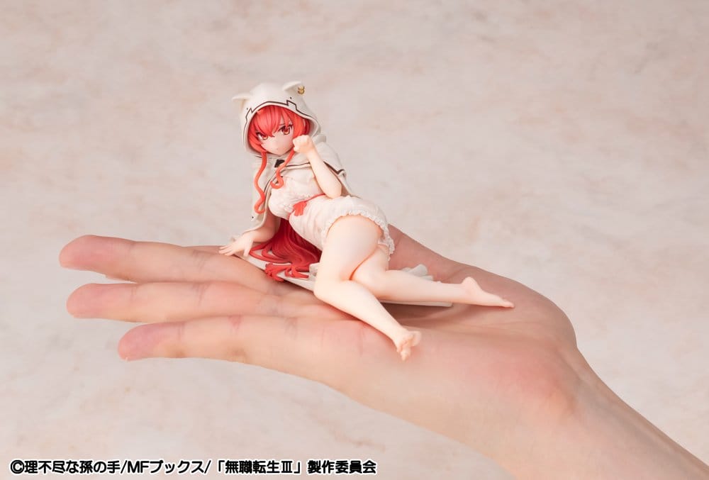 Mushoku Tensei: Jobless Reincarnation Melty Princess PVC Figure Eris Sleep with Eris Ver. Palm Size 12 cm