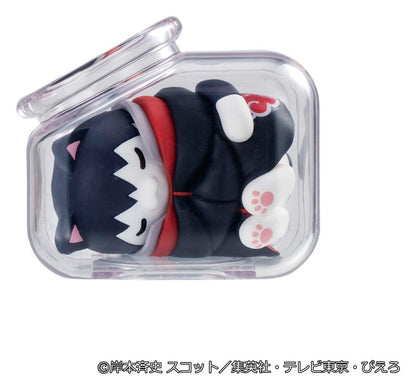Naruto Shippuden Mega Cat Project Mini Figures Good Night Nyaruto! Gathering Akatsuki Edition Vol. 1 6 cm Blind Box Display (8)