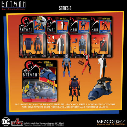 Batman: The Animated Series 2 5 Points Action Figures Deluxe Box Set 9 cm Mezco Toys
