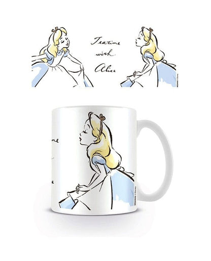 Disney Mug Alice in Wonderland Teatime with Alice Cups & Mugs