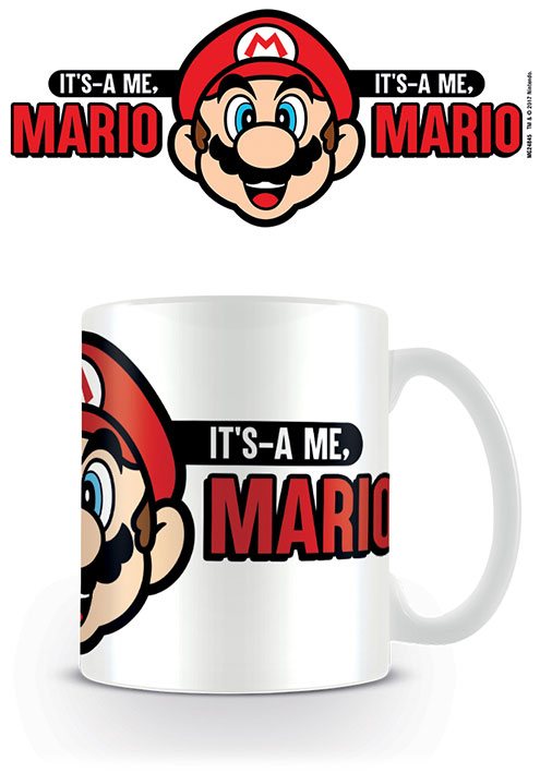 Super Mario Mug Its A Me Mario Cups & Mugs
