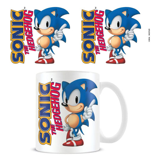 Sonic The Hedgehog Mug Classic Gaming Icon Pyramid International