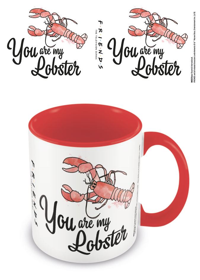 Friends Coloured Inner Mug You are my Lobster Cups & Mugs