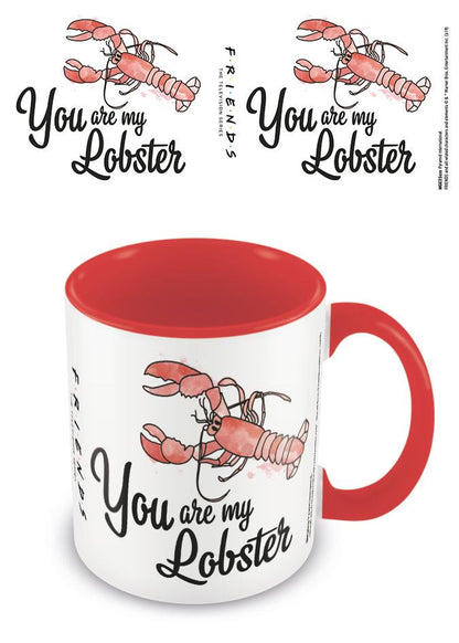 Friends Coloured Inner Mug You are my Lobster Cups & Mugs