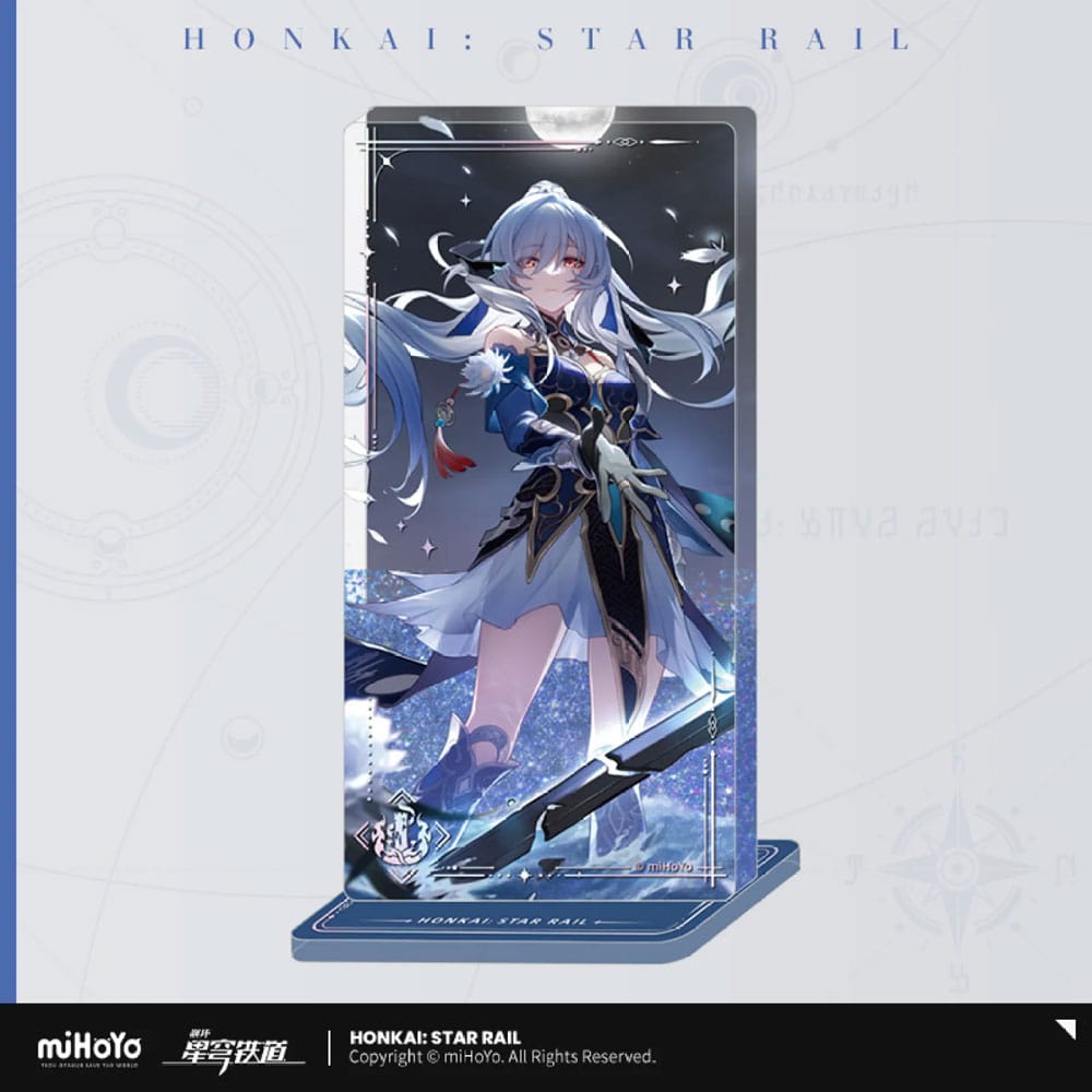 Honkai: Star Rail Light Cone Acryl Ornament with Glitter: Jingliu I shall be my own Sowrd 15 cm MiHoYo