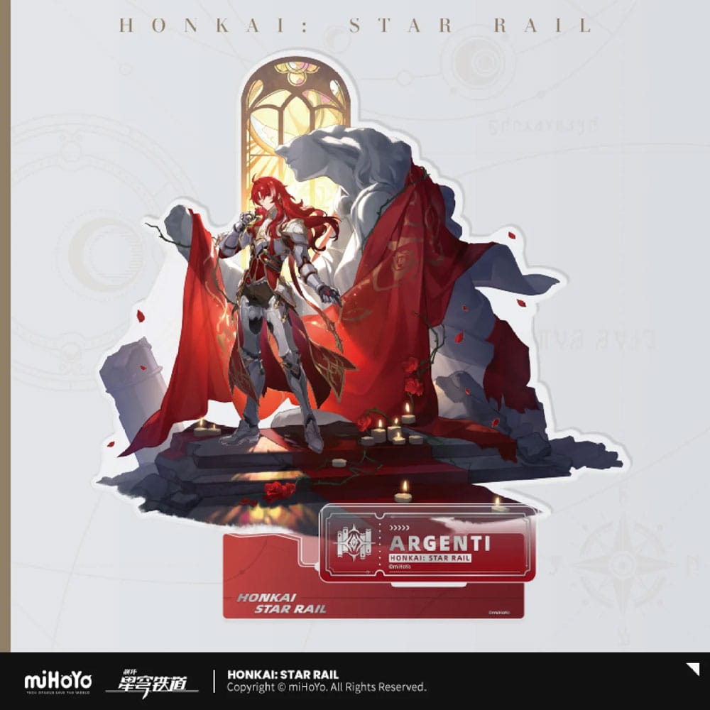 Honkai: Star Rail Path of the Erudition Series Acryl Figure Argenti 22 cm