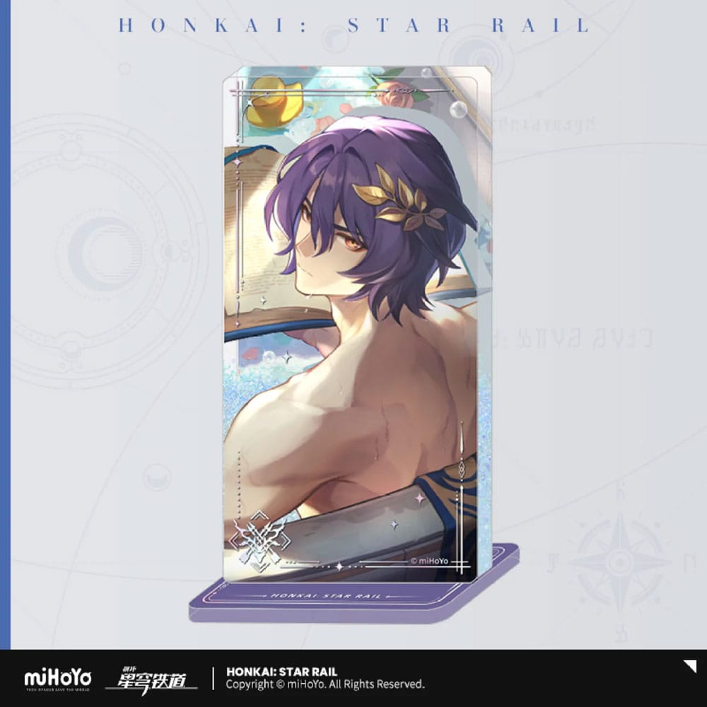 Honkai: Star Rail Light Cone Acryl Ornament with Glitter: Dr. Ratio Baptism of Pure Thought 15 cm MiHoYo