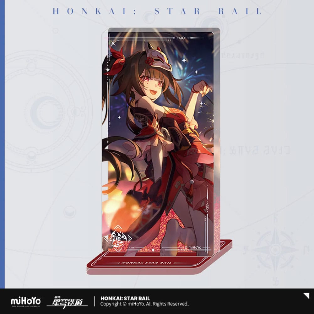 Honkai: Star Rail Light Cone Acryl Ornament with Glitter: Sparkle Early Escapade 15 cm Decoration