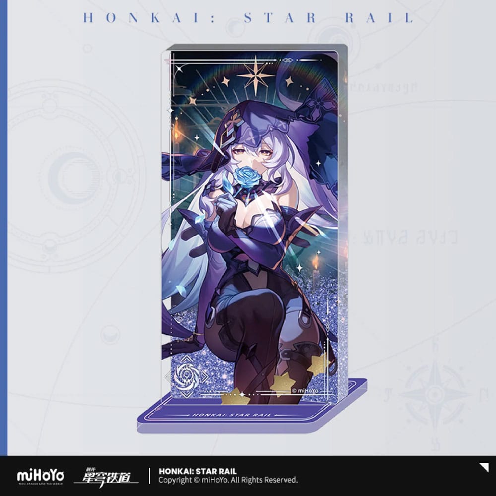 Honkai: Star Rail Light Cone Acryl Ornament with Glitter: Black Swan Reforged Remembrance 15 cm MiHoYo