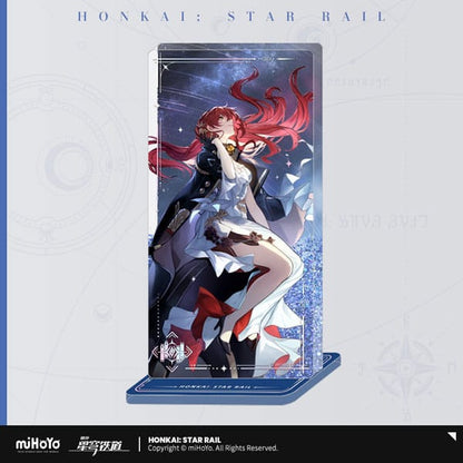 Honkai: Star Rail Light Cone Acryl Ornament with Glitter: Himeko Night on the Milky Way 7 cm - FanofThings.co.uk