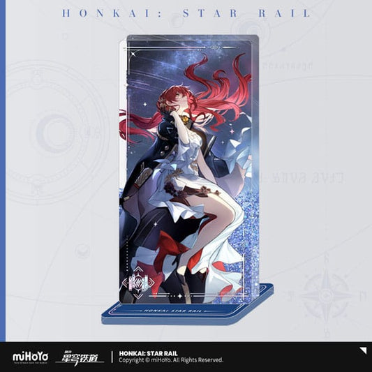 Honkai: Star Rail Light Cone Acryl Ornament with Glitter: Himeko Night on the Milky Way 7 cm - FanofThings.co.uk
