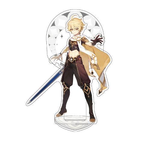 Genshin Impact Traveler Theme Series Character Acrylic Figure Traveler Aether 14 cm MiHoYo