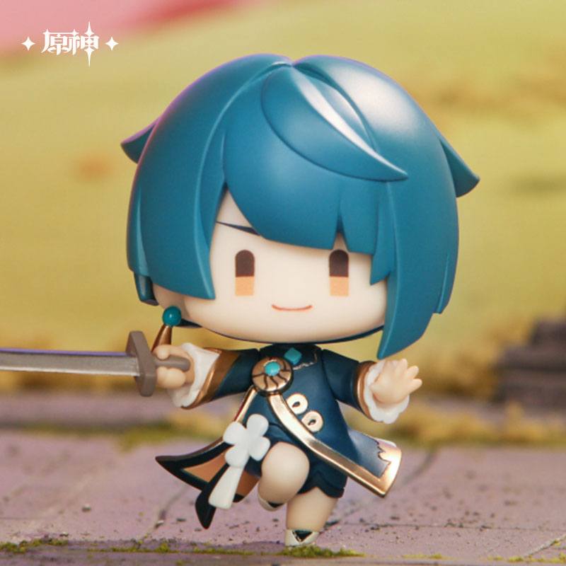 Genshin Impact Battle Scene Collection Mini Figures 6-Pack Liyue Edition 6 cm