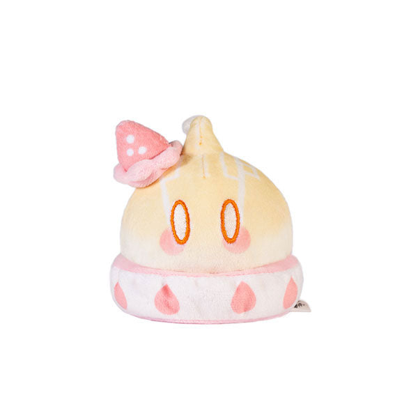 Genshin Impact Slime Sweets Party Series Plush Figure Mutant Electro Slime Strawberry Cake Style 7cm MiHoYo