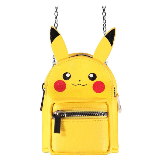 PokÃ©mon Micro Bag Coin Purse with Keychain Pikachu Keyrings