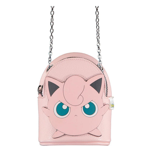 PokÃ©mon Micro Bag Coin Purse with Keychain Jigglypuff Keyrings