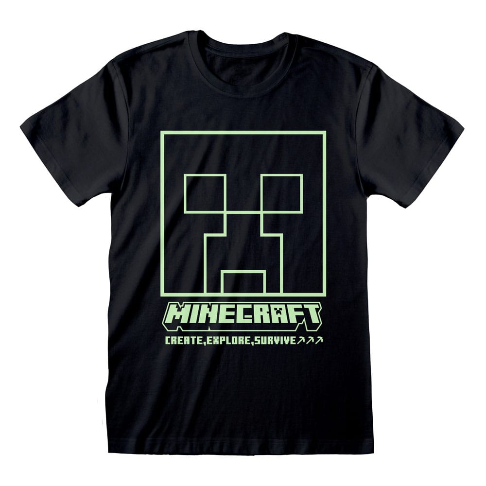 Minecraft T-Shirt Glow in the Dark
