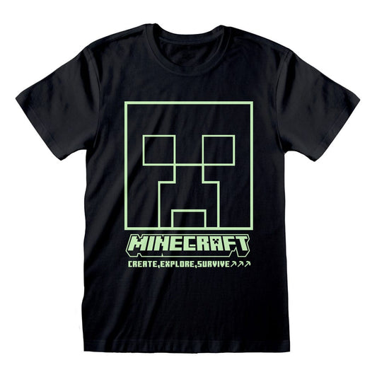 Minecraft T-Shirt Glow in the Dark