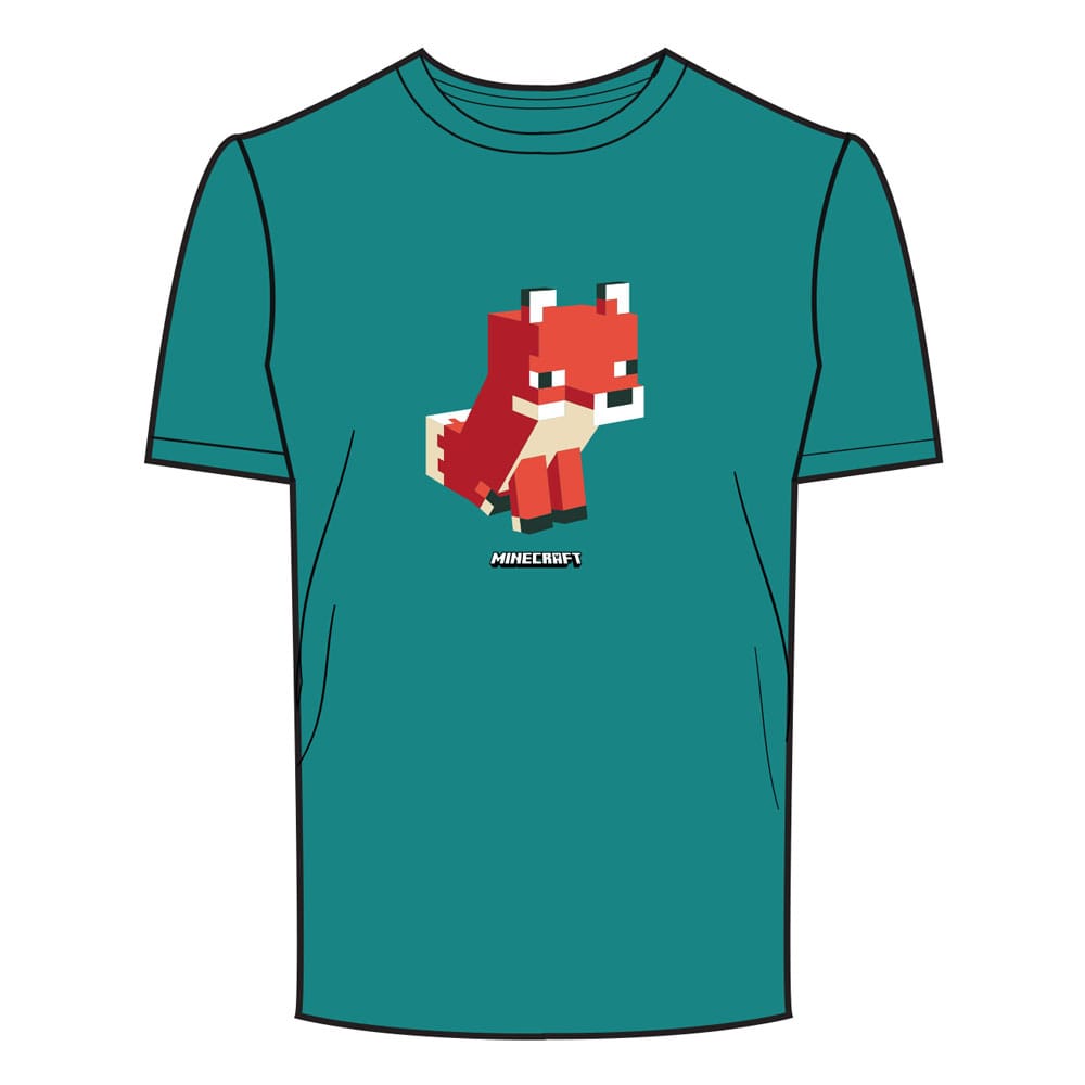 Minecraft T-Shirt Simple Fox Size M T-shirts