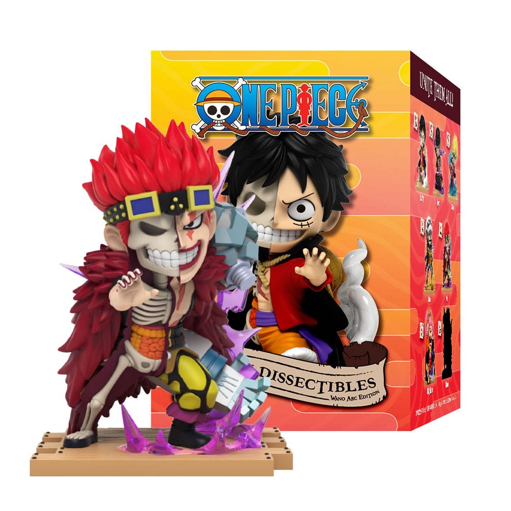 One Piece: Freeny's Hidden Dissectibles Wano 4 inch Vinyl Figure Blind Box Display (6) Mighty Jaxx