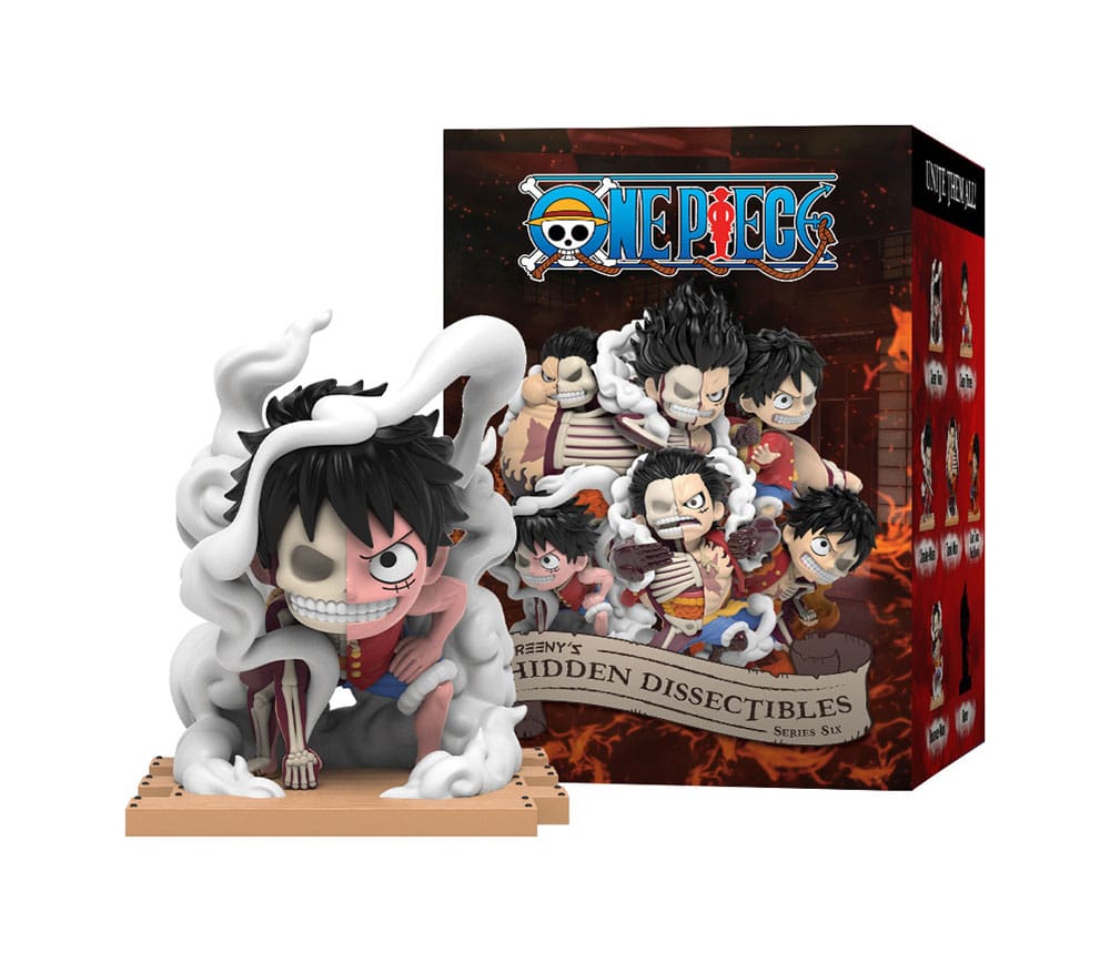 One Piece Blind Box Hidden Dissectibles Series 6 (Luffy Gear's) Display (6) Mighty Jaxx