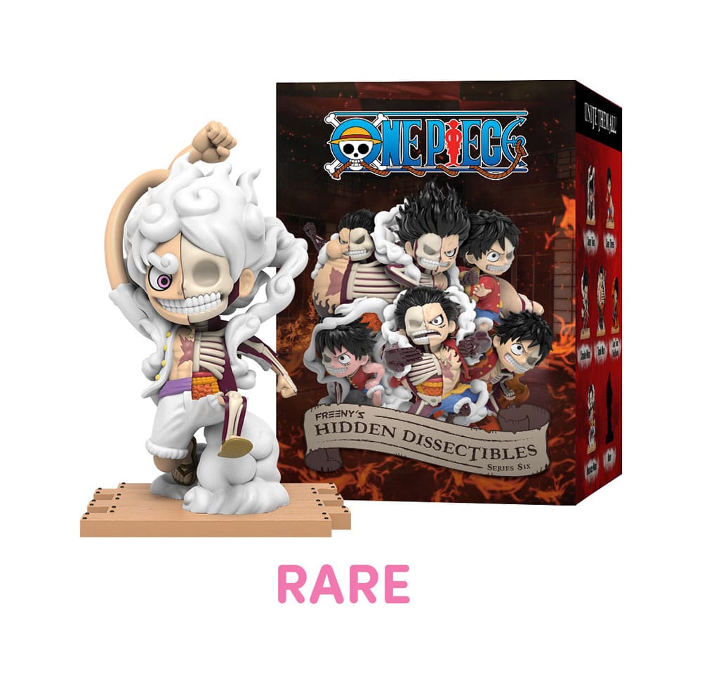 One Piece Blind Box Hidden Dissectibles Series 6 (Luffy Gear's) Display (6) Mighty Jaxx