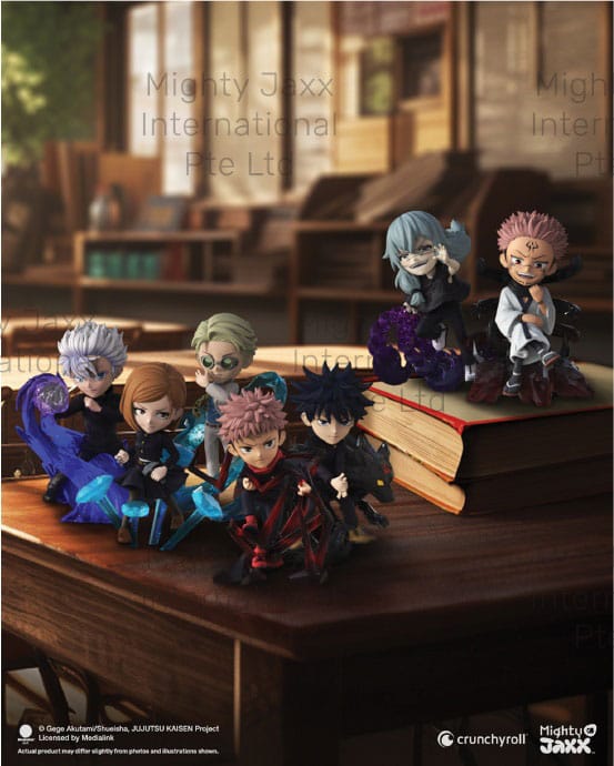 Jujutsu Kaisen: Kwistal Fwendz - Battle Ready Series 4 inch Vinyl Figure Blind Box Assortment (6) Mighty Jaxx
