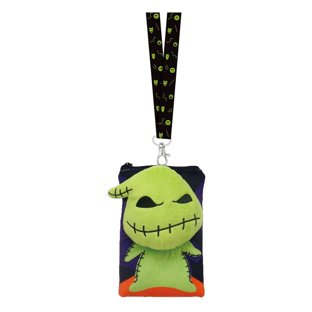 The Nightmare Before Christmas Lanyard with Pouch Card Holder Oogie Boogie Monogram Int.