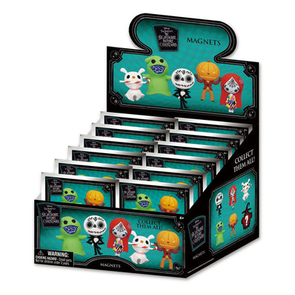 Nightmare before Christmas magnets blind pack Series 2 Display (12) Magnets