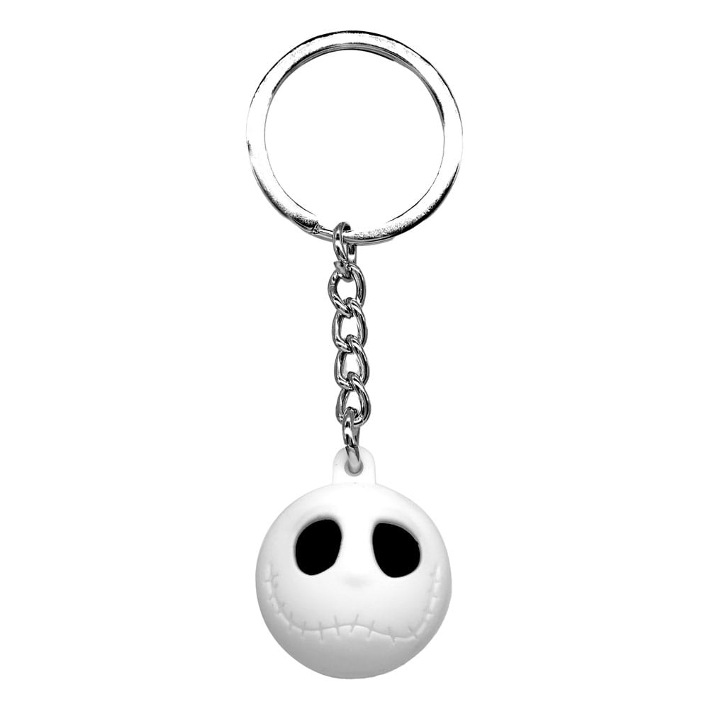 Nightmare before Christmas Ball Keychain Jack (Happy) Keyrings